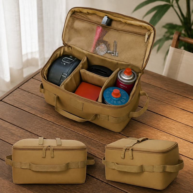 Camping Outdoor Cooking Equipment - Tas Penyimpanan Camping yang Tahan Lama