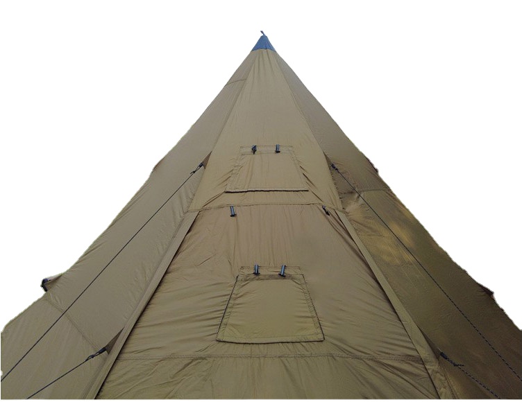 Camping Cooking Snow - Tenda Camping Piramida Dengan Pelindung Salju