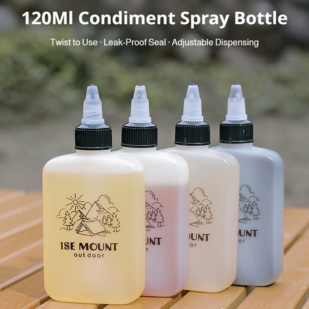 Camping Cooking Oil Container - Botol Dispenser Minyak Camping 120ML, Botol