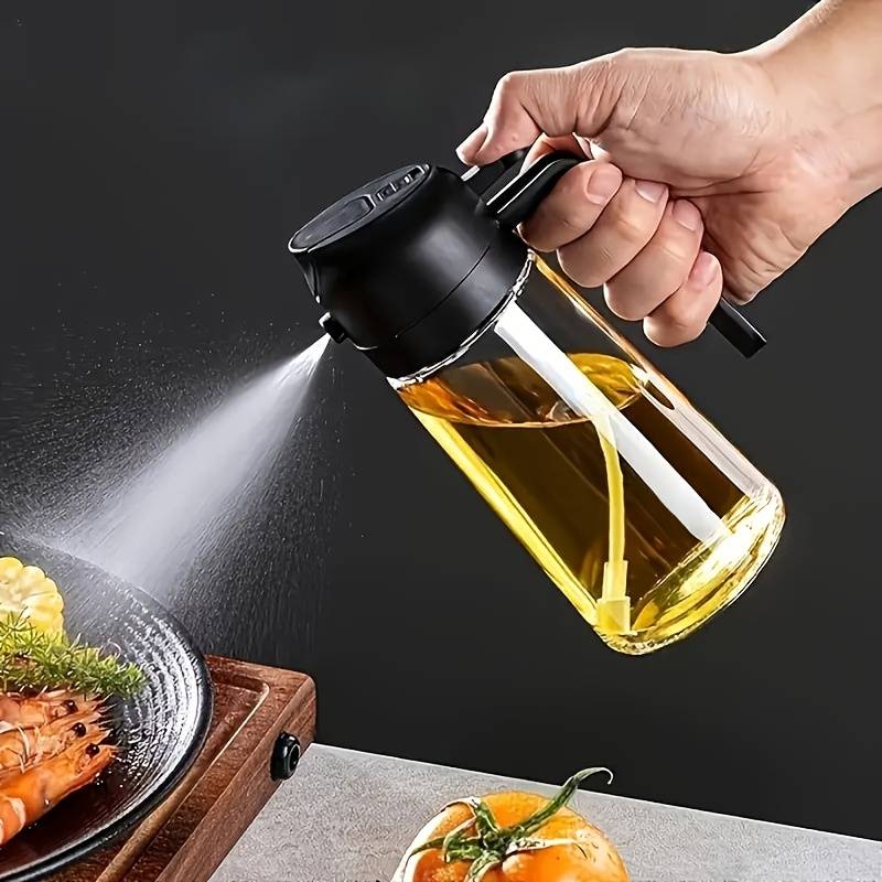 Camping Cooking Oil Container - Botol Semprot Minyak Dapur 470ml, Dispenser