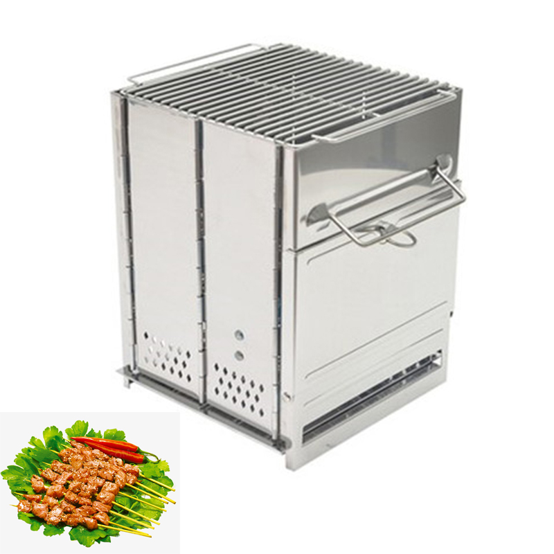 Camping Outdoor Cooking Equipment - Kompor Kayu Peralatan Berkemah Luar Ruangan