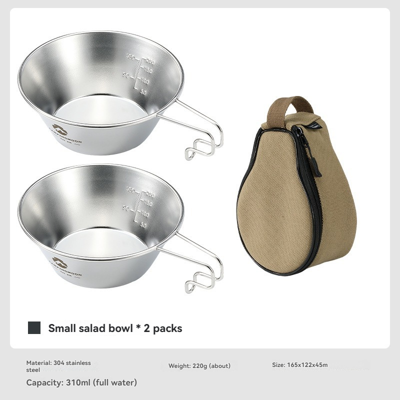 Camping Cooking Snow - CAMPINGMOON S220 Perlengkapan Luar Ruangan: Mangkuk