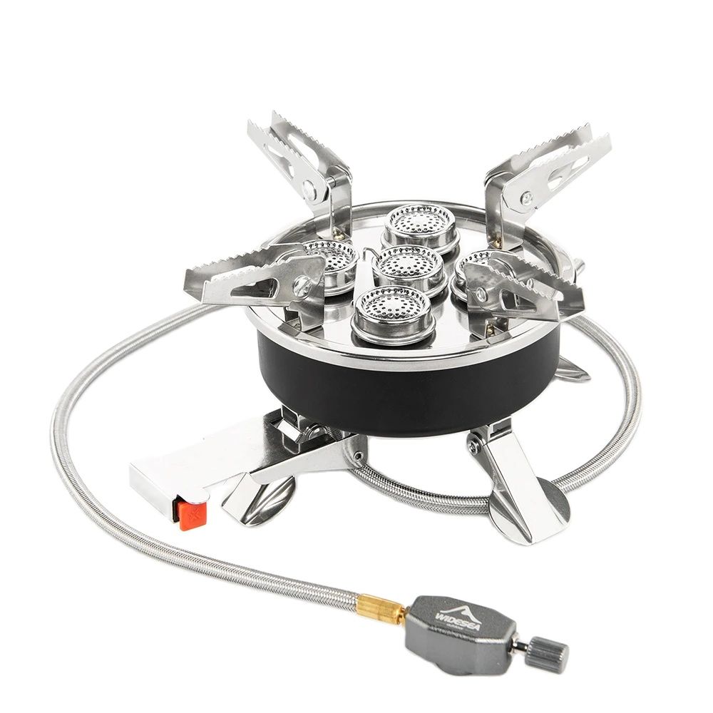 Camping Cooking Plate - Layar Lebar kompor Gas 5 dalam