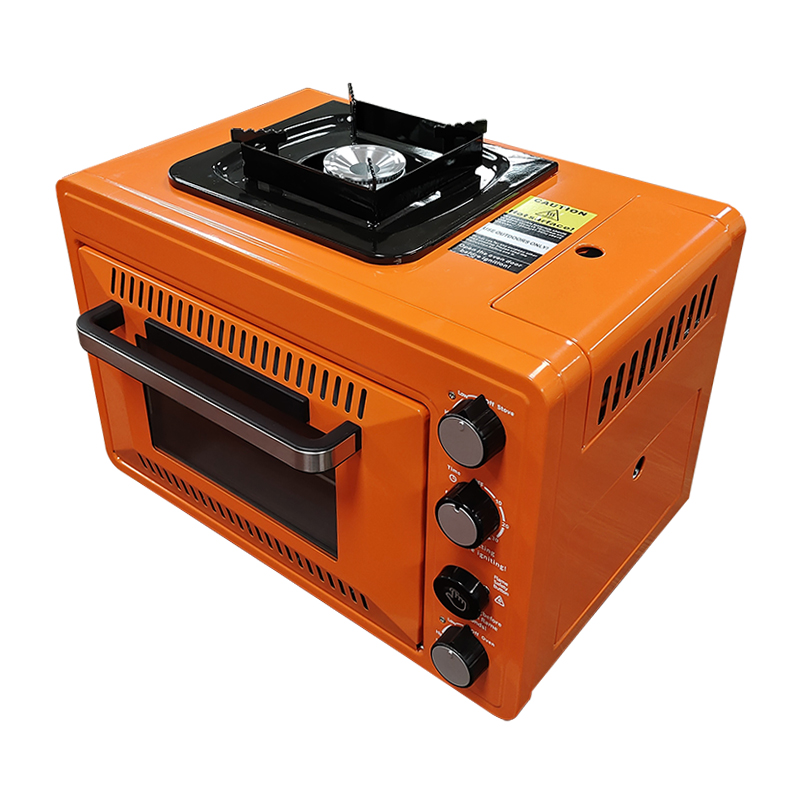 Camping Double Cooking Stove - Kompor Gas Luar Ruangan Multifungsi dengan