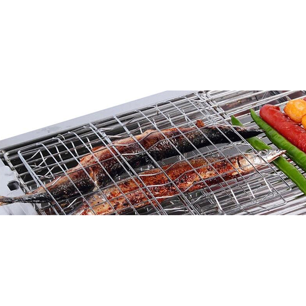 Camping Cooking Basket - Keranjang BBQ Berkualitas Tinggi, Aksesoris Panggangan,