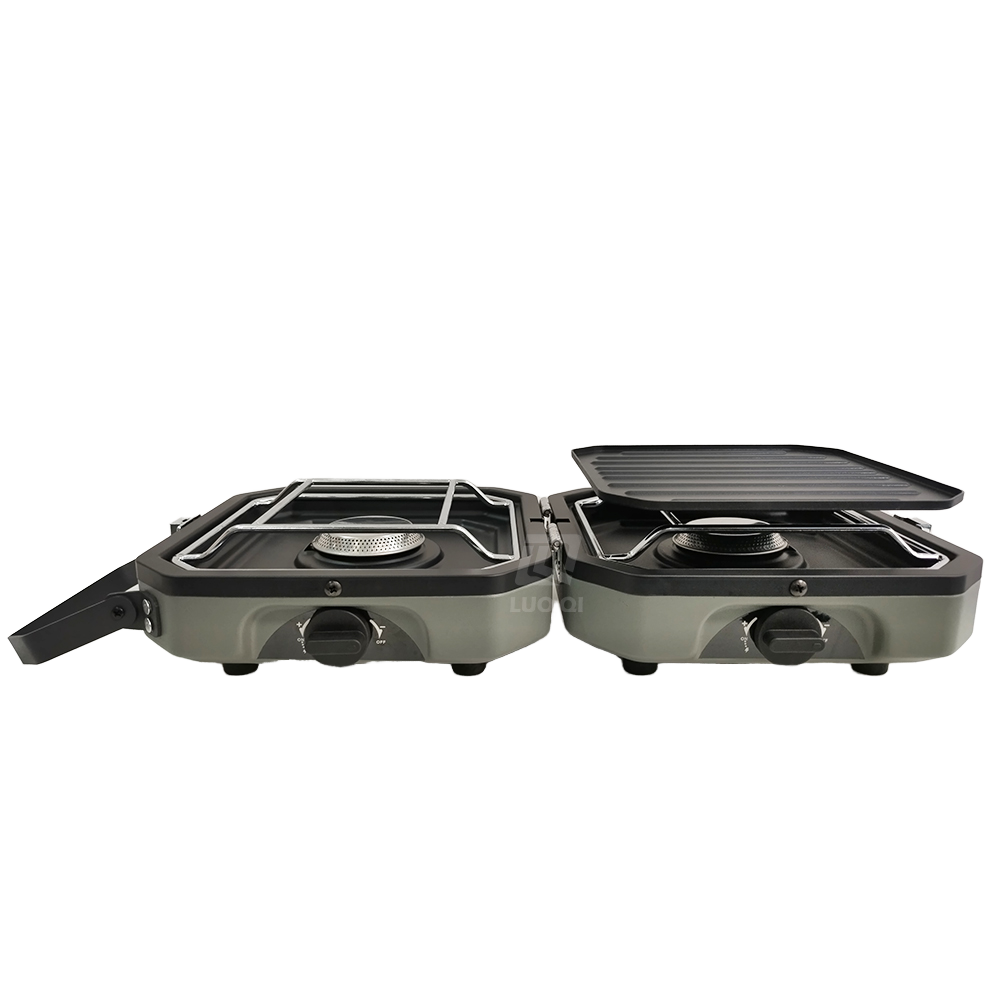Kompor Lipat Portabel Dua Tung - Camping Double Cooking Stove ulasan dan harga