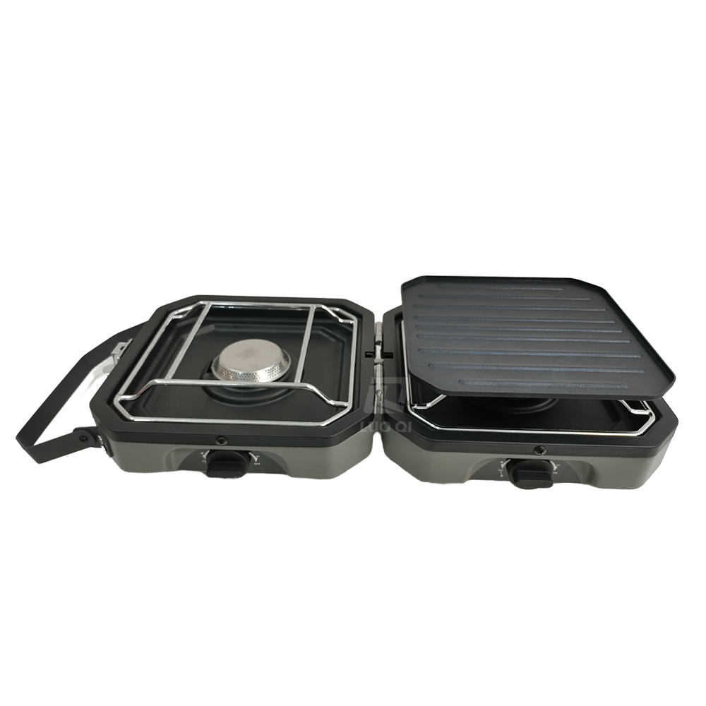 Kompor Lipat Portabel Dua Tung - Camping Double Cooking Stove ulasan dan harga