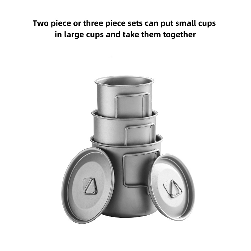 Mug Camping Titanium dengan Ga - Camping Cooking Ware Set ulasan dan harga