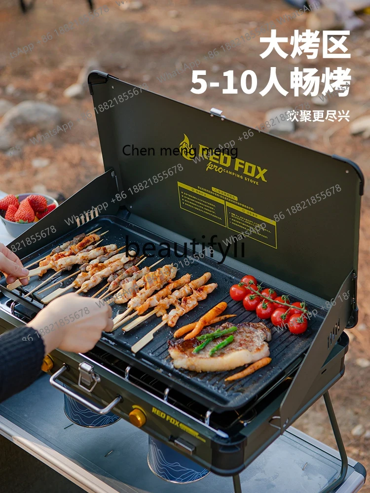 Kompor Gas Z189 Dua Tungku unt - Camping Double Cooking Stove ulasan dan harga