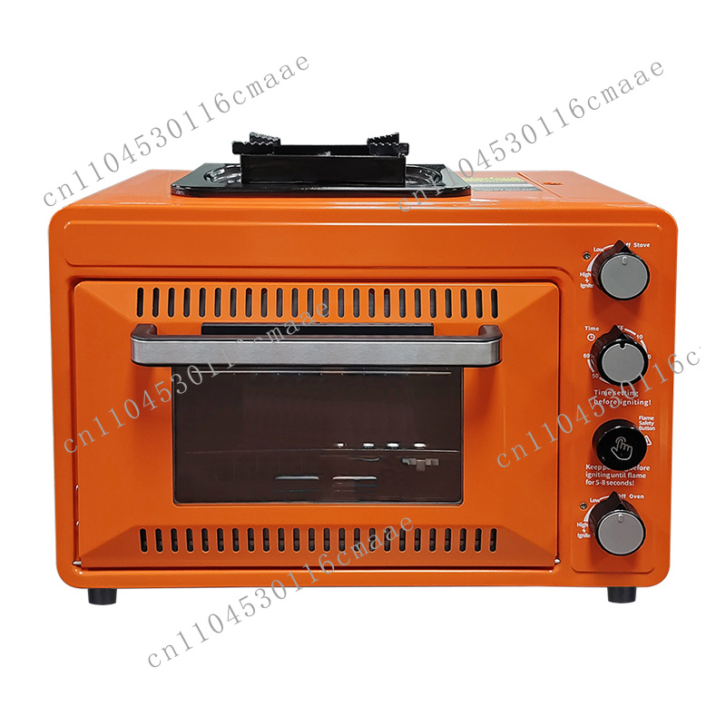 Oven Gas BBQ Profesional untuk - Camping Double Cooking Stove ulasan dan harga