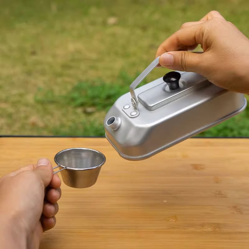 Ketel dapur ultra ringan porta - Camping Cooking Pot Stainless Steel ulasan dan harga
