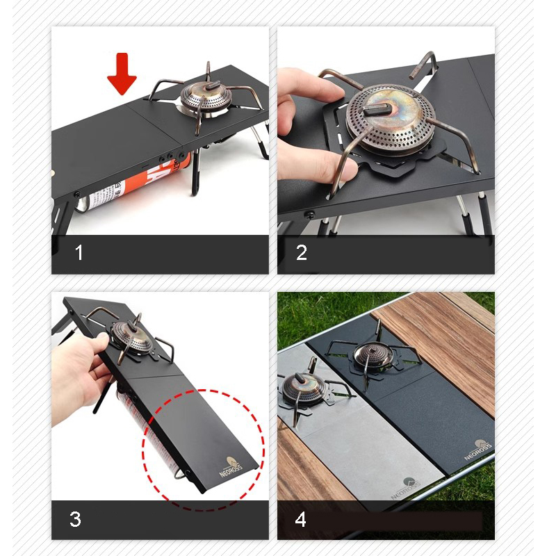 Aksesori kompor berkemah laba- - Camping Cooking Plate ulasan dan harga