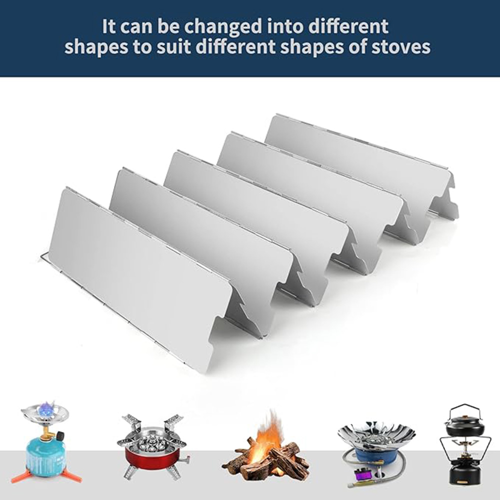 Pelindung Angin Kompor Lipat R - Camping Cooking Plate ulasan dan harga