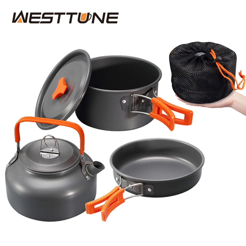 WESTTUNE Peralatan Masak Berke - Camping Cooking Ware Set ulasan dan harga