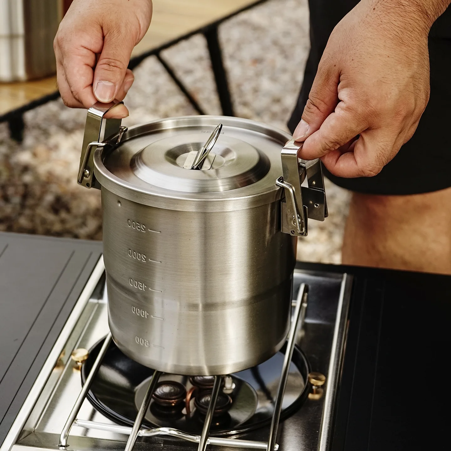 Peralatan Memasak Portabel dar - Camping Cooking Full Set ulasan dan harga