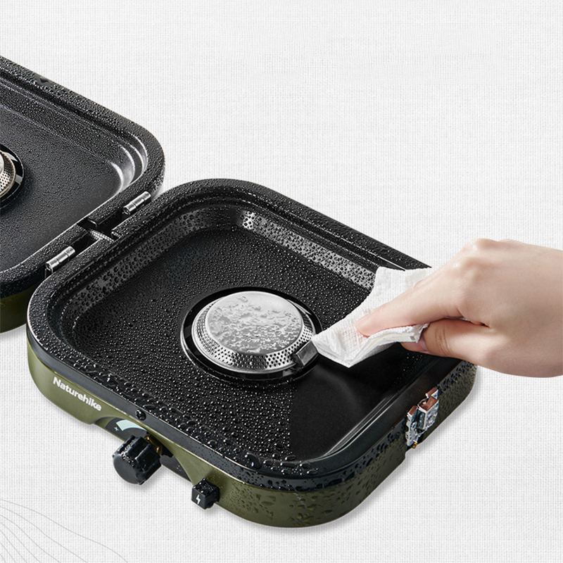 Kompor Gas Lipat Ganda 2300W P - Camping Double Cooking Stove ulasan dan harga