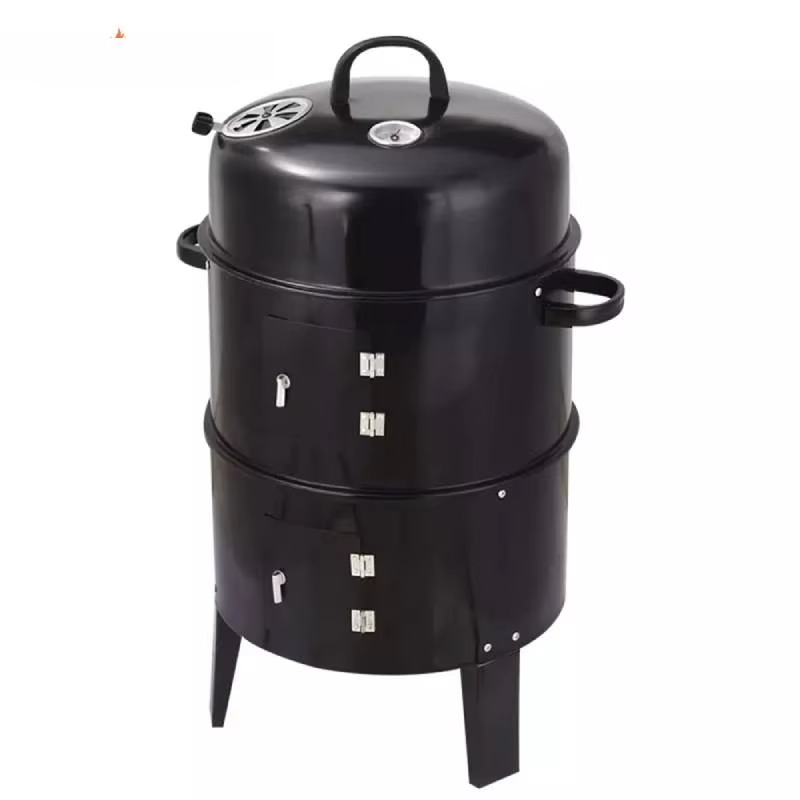 Kompor Arang Bulat g3BBQ Grill - Camping Double Cooking Stove ulasan dan harga
