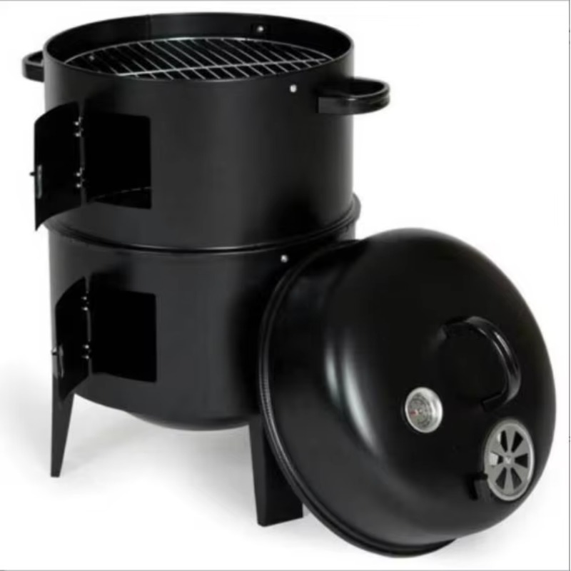 Kompor Arang Bulat g3BBQ Grill - Camping Double Cooking Stove ulasan dan harga