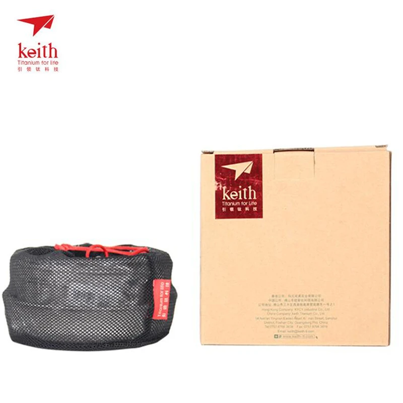 Keith Set panci masak Titanium - Camping Outdoor Cooking Equipment ulasan dan harga