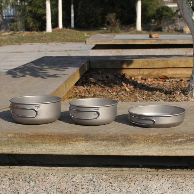 Keith Set panci masak Titanium - Camping Outdoor Cooking Equipment ulasan dan harga