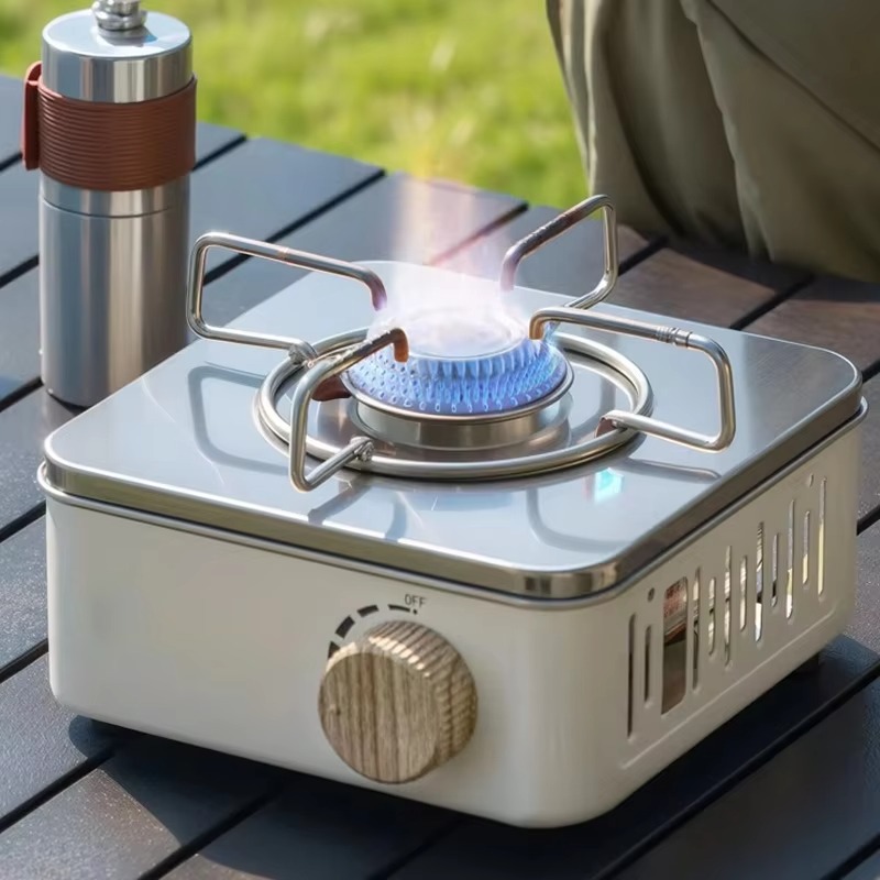 Kompor Gas Mini berkemah 2800W - Camping Cooking Plate ulasan dan harga