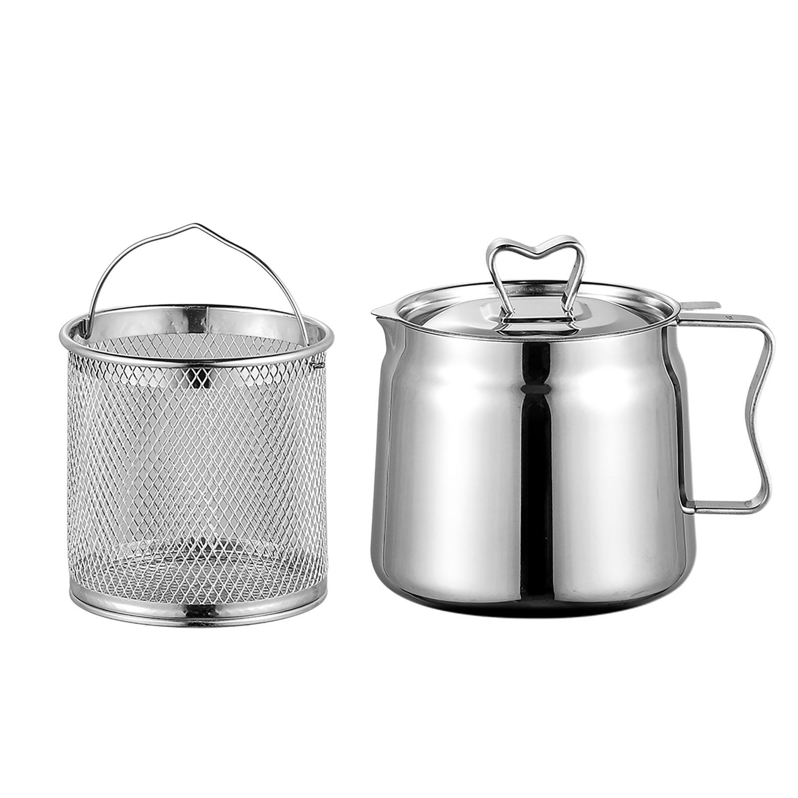 Set Penggorengan Stainless Ste - Camping Cooking Oil Container ulasan dan harga