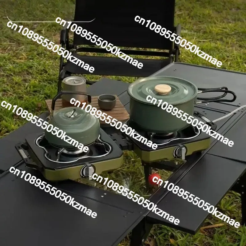 Kompor Camping Portabel Dua Tu - Camping Double Cooking Stove ulasan dan harga