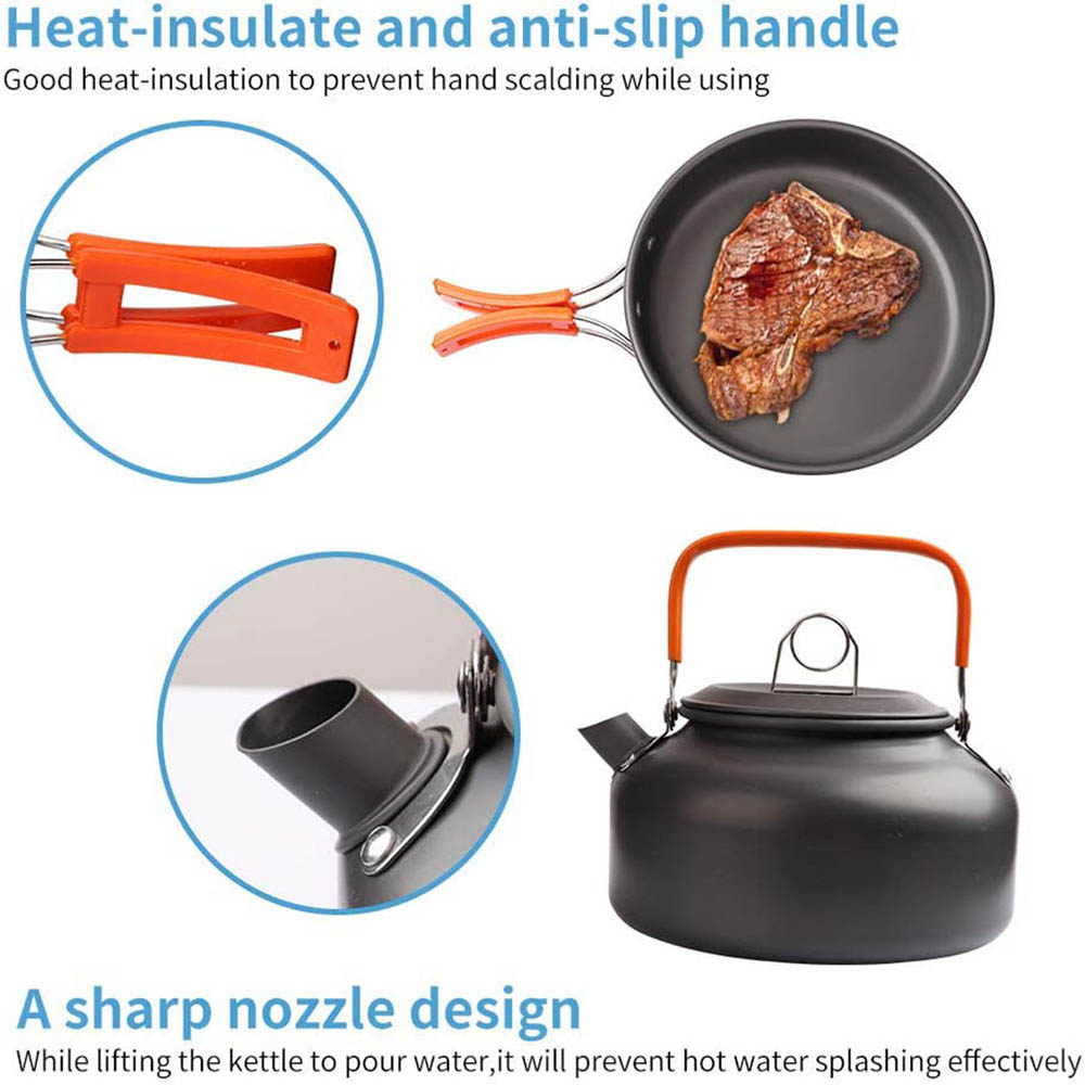 1 Buah/1Set Peralatan Masak Be - Camping Cooking Ware Set ulasan dan harga