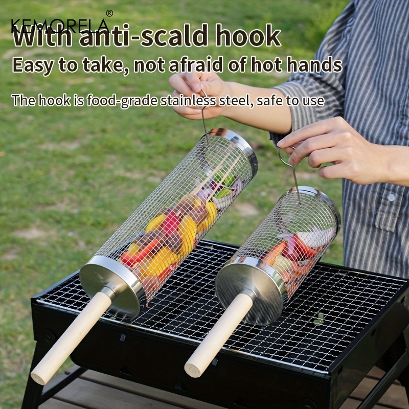 Set Keranjang Panggangan Barbe - Camping Cooking Basket ulasan dan harga