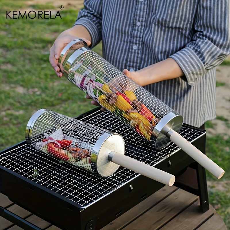 Set Keranjang Panggangan Barbe - Camping Cooking Basket ulasan dan harga