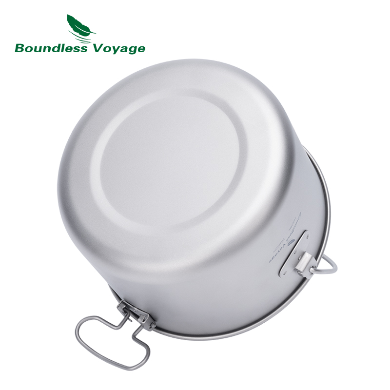 Boundless Voyage panci Titaniu - Camping Cooking Ware Set ulasan dan harga