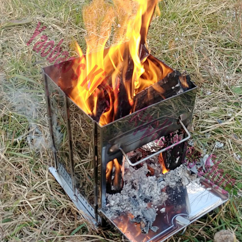 Kompor Kayu Peralatan Berkemah - Camping Outdoor Cooking Equipment ulasan dan harga