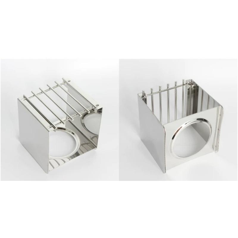Penyangga Kompor Kopi Persegi  - Camping Cooking Pot Stainless Steel ulasan dan harga