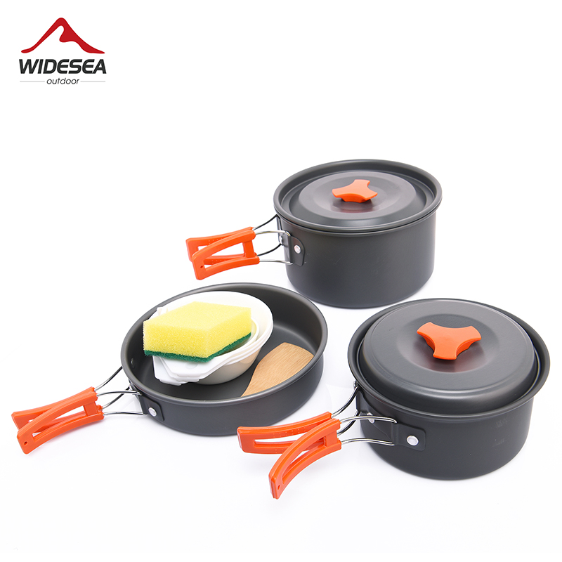 Layar Lebar Set peralatan masa - Camping Cooking Ware Set ulasan dan harga