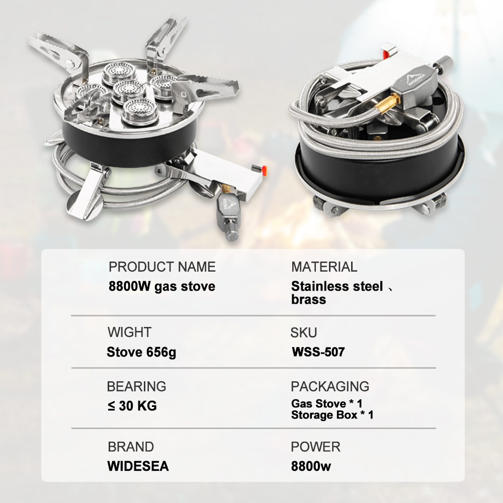 Layar Lebar kompor Gas 5 dalam - Camping Cooking Plate ulasan dan harga
