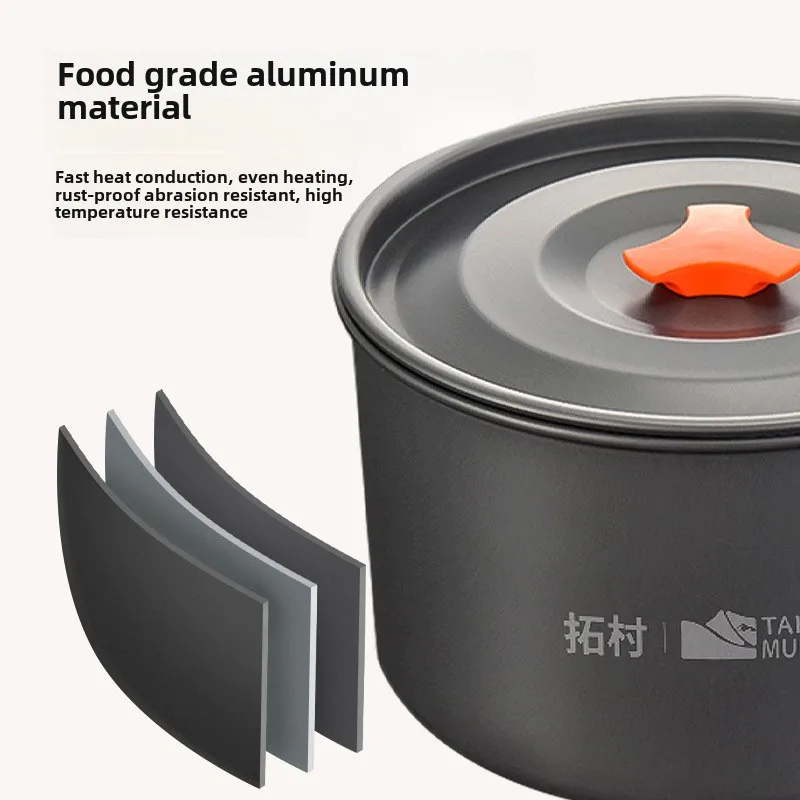 Set Peralatan Masak Camping, P - Camping Cooking Ware Set ulasan dan harga