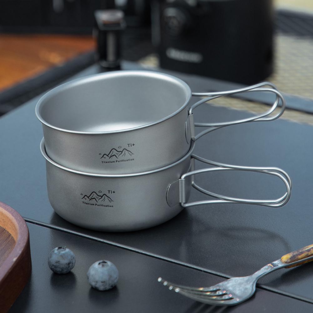 Peralatan Masak Backpacking Ti - Camping Cooking Pot Stainless Steel ulasan dan harga