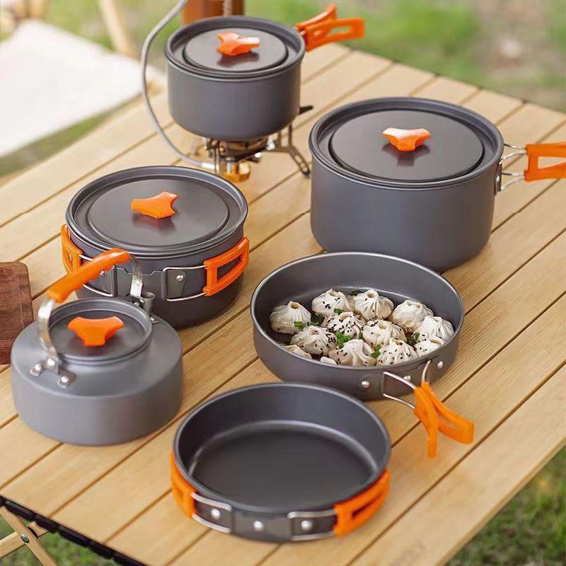 Peralatan Masak Camping Alumin - Camping Cooking Ware Set ulasan dan harga