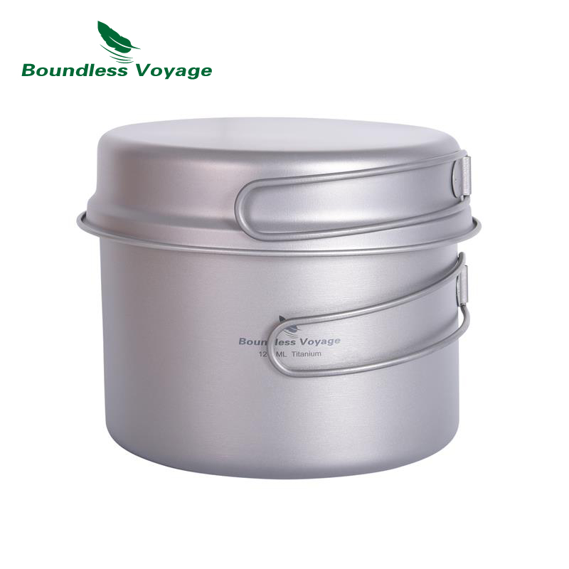 Panci Titanium & Wajan Penggor - Camping Cooking Ware Set ulasan dan harga