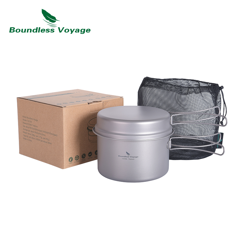 Panci Titanium & Wajan Penggor - Camping Cooking Ware Set ulasan dan harga