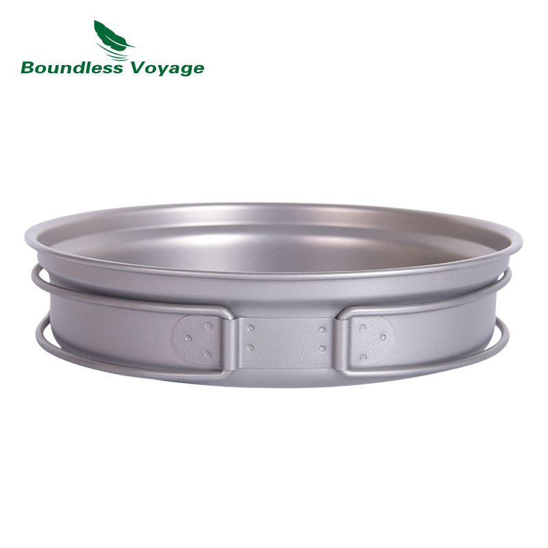 Panci Titanium & Wajan Penggor - Camping Cooking Ware Set ulasan dan harga