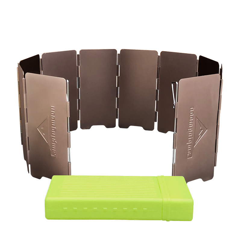 10 piring warna perunggu lipat - Camping Cooking Plate ulasan dan harga