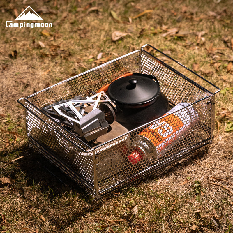 CAMPINGMOON CK-24SF Unit Meja  - Camping Cooking Basket ulasan dan harga