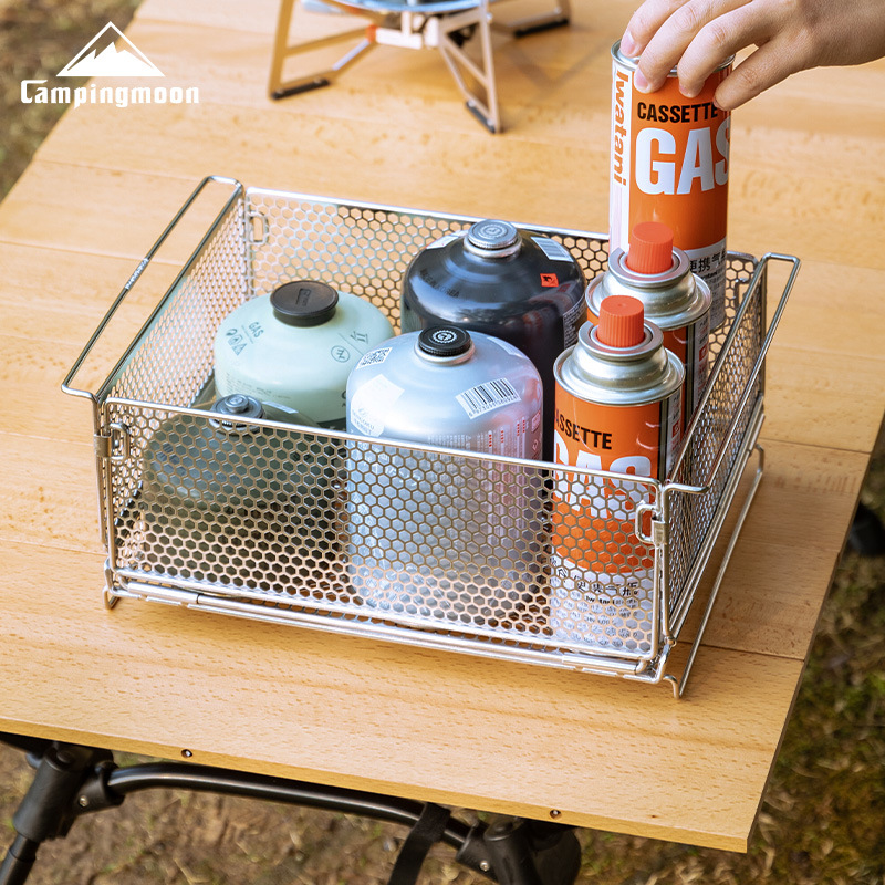 CAMPINGMOON CK-24SF Unit Meja  - Camping Cooking Basket ulasan dan harga
