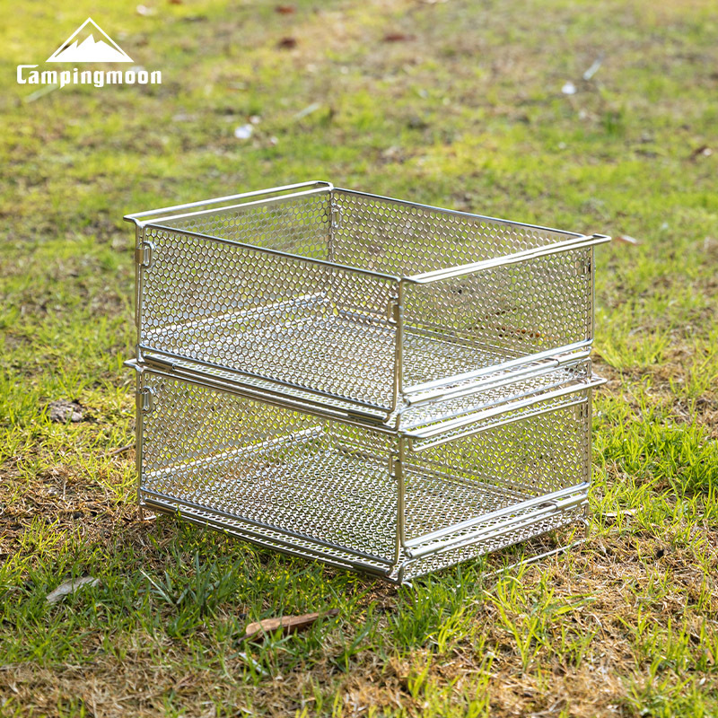 CAMPINGMOON CK-24SF Unit Meja  - Camping Cooking Basket ulasan dan harga