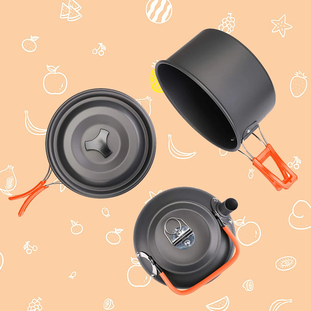 Peralatan Masak Berkemah Ketel - Camping Cooking Pot Stainless Steel ulasan dan harga