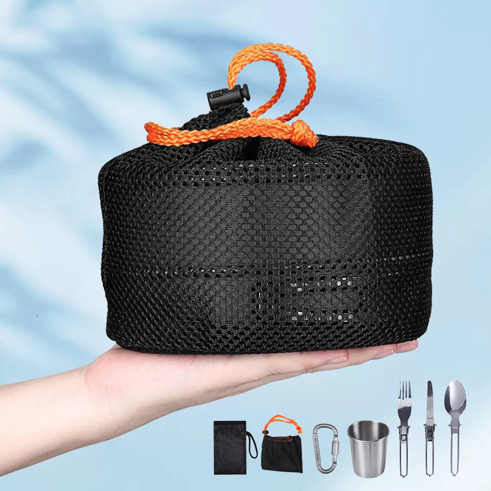 Peralatan Masak Berkemah Ketel - Camping Cooking Pot Stainless Steel ulasan dan harga