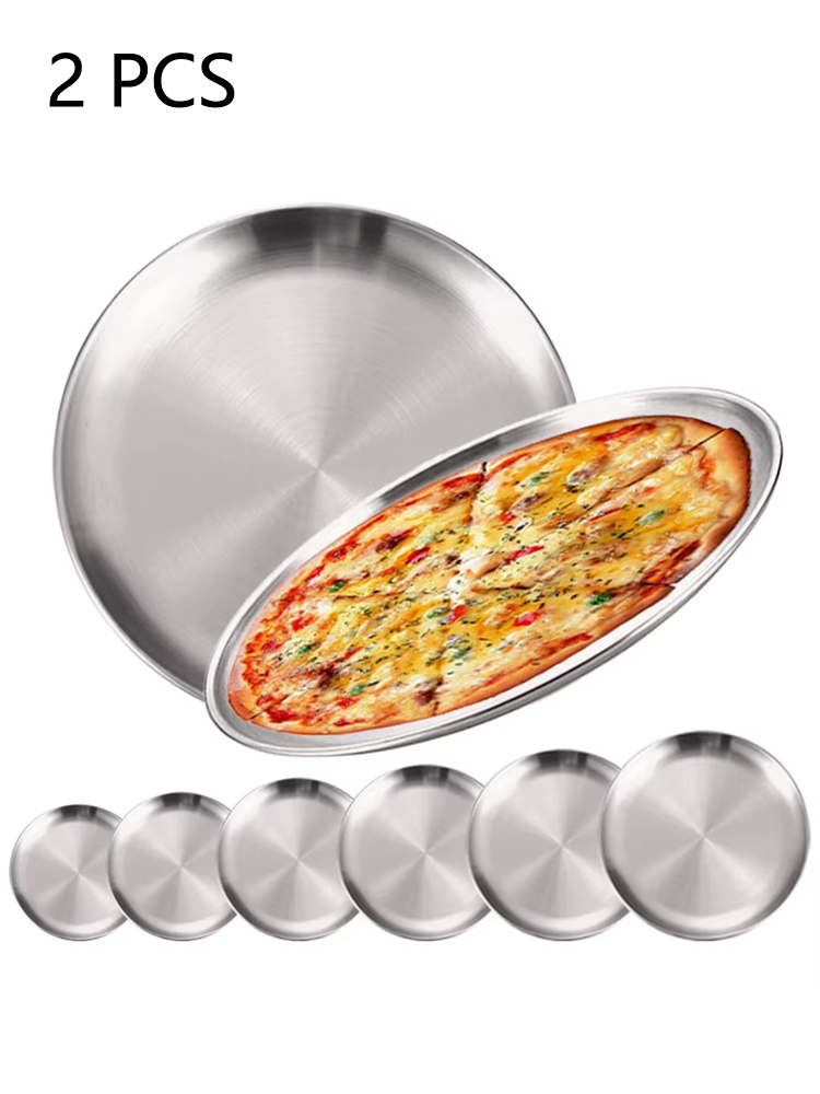 2 Buah Piring Nampan Datar Bul - Camping Cooking Plate ulasan dan harga