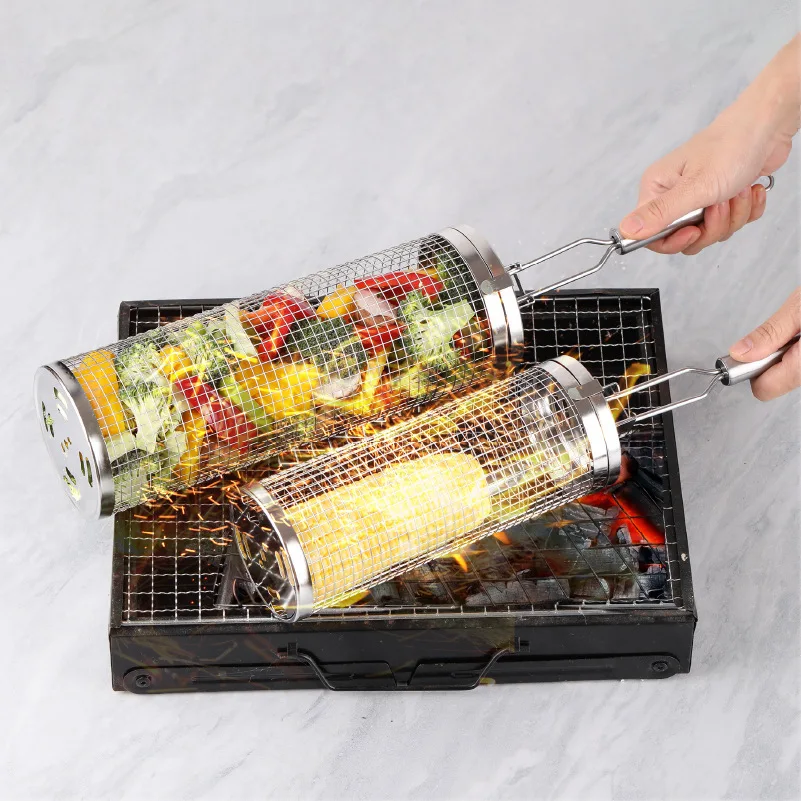 Keranjang Panggangan Gulung da - Camping Cooking Basket ulasan dan harga