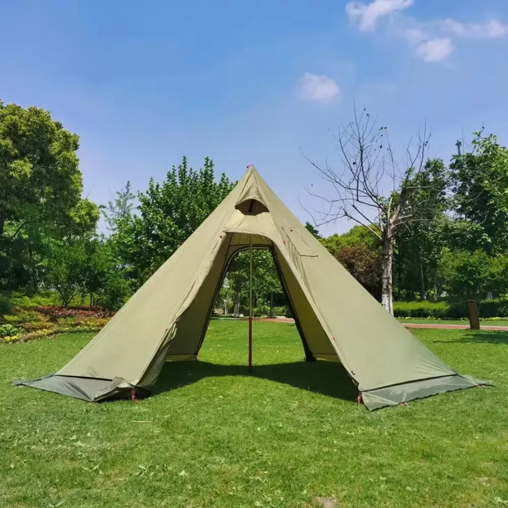 Tenda Piramida Dengan Pelindun - Camping Cooking Snow ulasan dan harga